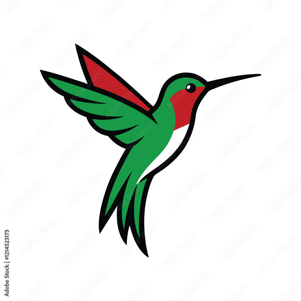 Fototapeta premium hummingbird in flight