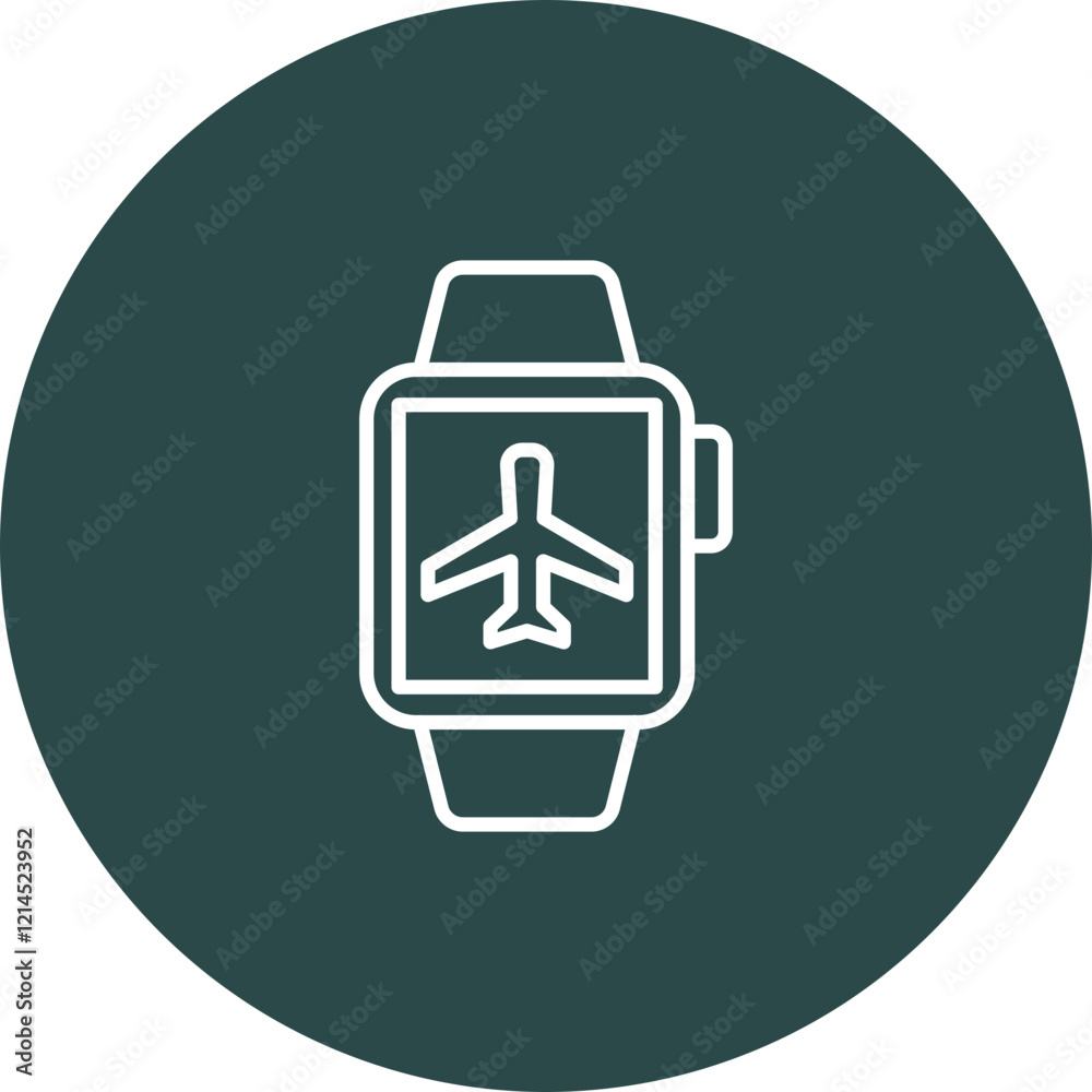 Airplane Mode Vector Icon Design Airplane Mode Vector Icon Design