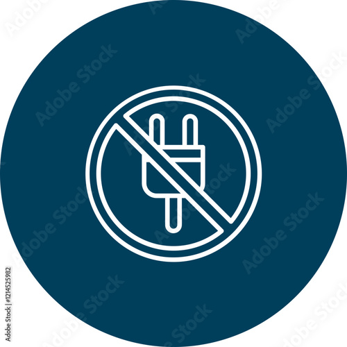 Free Download No Plug Vector Icon Design - GFXLoad