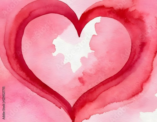 pink background featuring a Valentine's Day theme. Include elements like soft glowing hearts, roses, and romantic motifs such as Cupid's arrows, gift boxes, and love letters. The design should evoke a