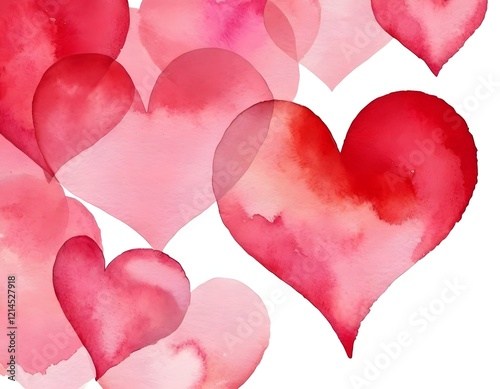 pink background featuring a Valentine's Day theme. Include elements like soft glowing hearts, roses, and romantic motifs such as Cupid's arrows, gift boxes, and love letters. The design should evoke a