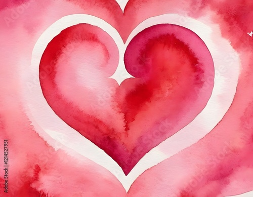 pink background featuring a Valentine's Day theme. Include elements like soft glowing hearts, roses, and romantic motifs such as Cupid's arrows, gift boxes, and love letters. The design should evoke a