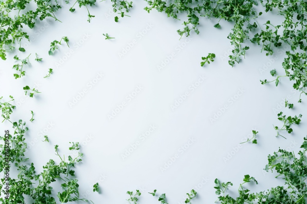 Ultra-realistic UHD photo of rapini microgreens, isolated on white background, high-contrast colors, food texture and nutrition concept Ultra-realistic UHD photo of rapini microgreens, isolated on white background, high-contrast colors, food texture and nutrition concept