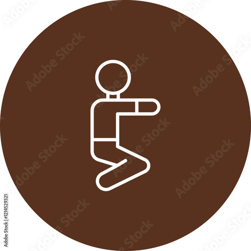 Squats Vector Icon Design