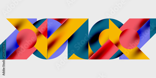Vibrant abstract background circles with smooth gradients, creating a dynamic and modern design. Ideal for creative, tech, or contemporary-themed projects