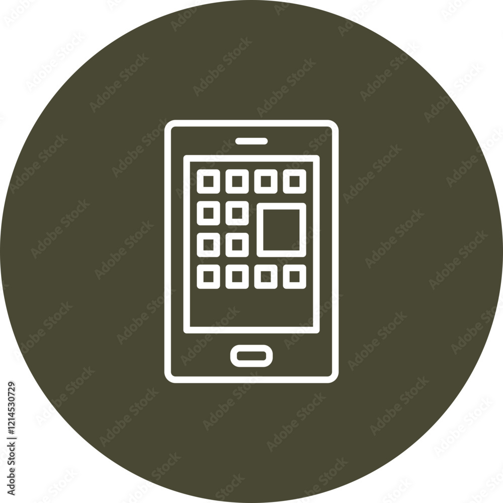 Multiple Apps Vector Icon Design Multiple Apps Vector Icon Design