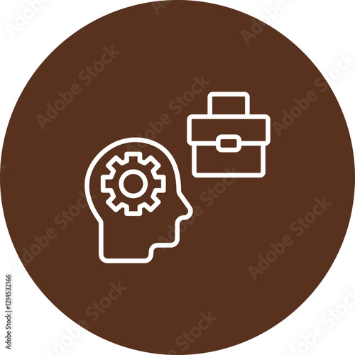 Skill Smart Working Vector Icon Design