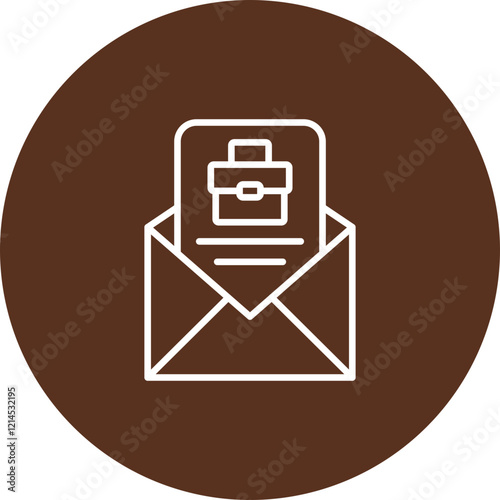 Offer Letter Vector Icon Design