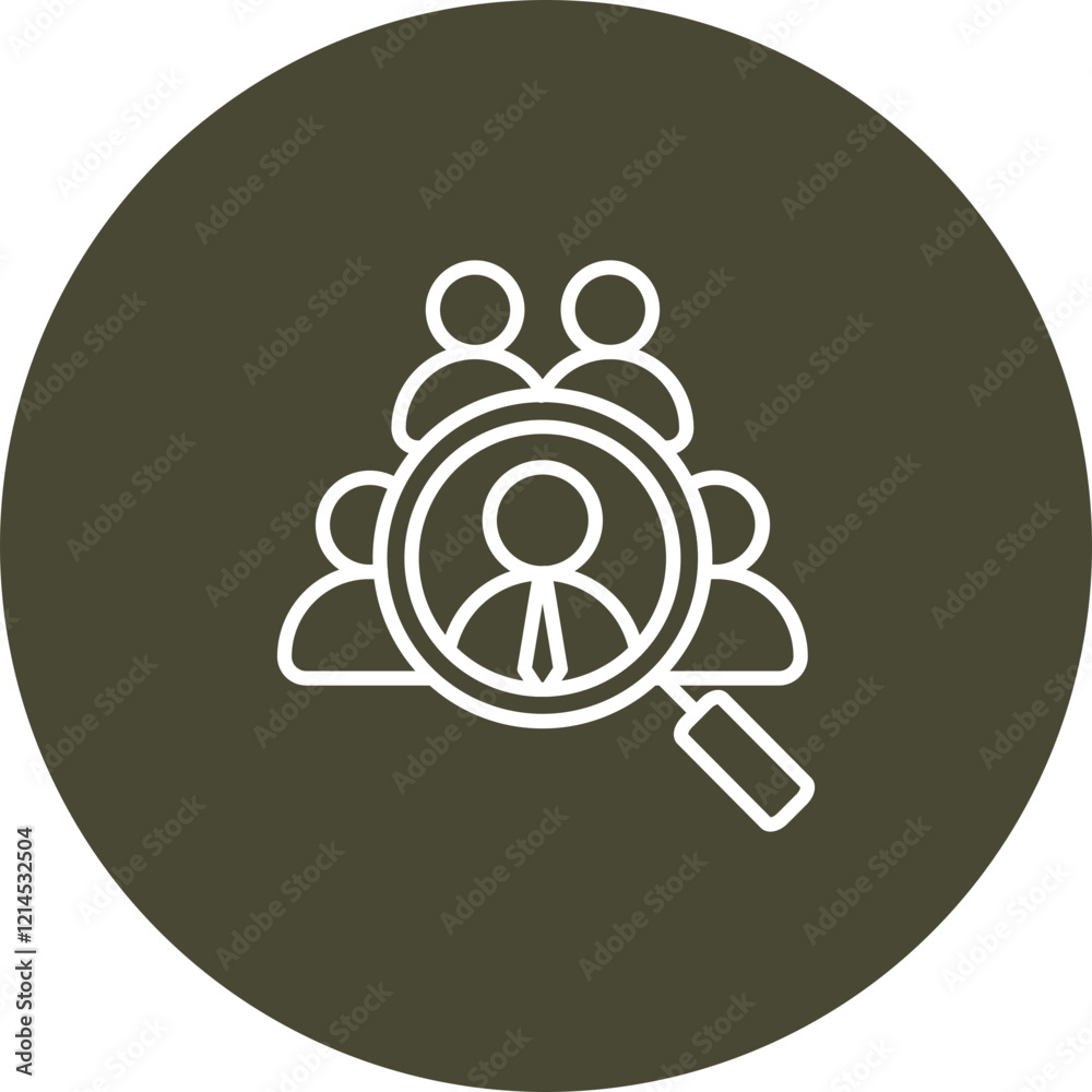 Recruitment Human Vector Icon Design Recruitment Human Vector Icon Design
