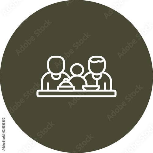 Food Time Vector Icon Design