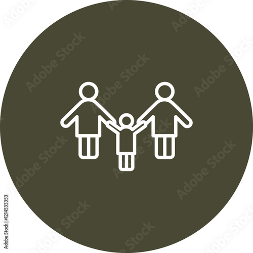Parenting Vector Icon Design
