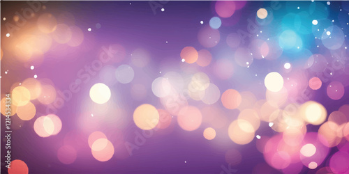 abstract background.abstract colorful bokeh background. Abstract Yellow Violet Glitter Christmas Light blurred background. abstract shiny vintage background . 