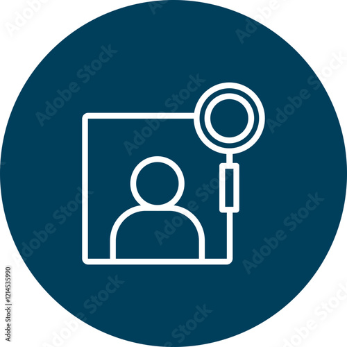 Scouting Vector Icon Design