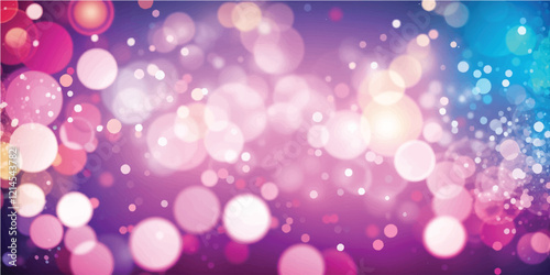 abstract background.abstract colorful bokeh background. Abstract Yellow Violet Glitter Christmas Light blurred background. abstract shiny vintage background . 