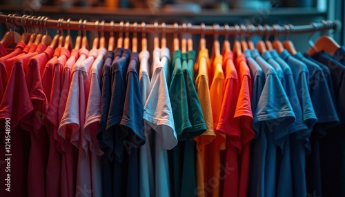 Wallpaper Mural Colorful T-Shirt Collection: A Stylish and Vibrant Display Torontodigital.ca