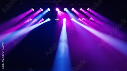 Twilight Beam - Soft purple and blue gradient beams