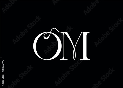 OM Logo Design Creative and Modern Logo Design
