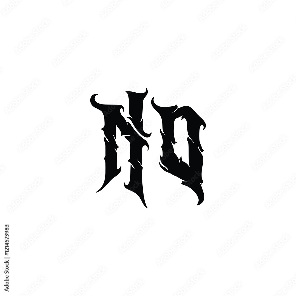 NO monogram logo design letter text name symbol monochrome logotype alphabet character simple logo NO monogram logo design letter text name symbol monochrome logotype alphabet character simple logo