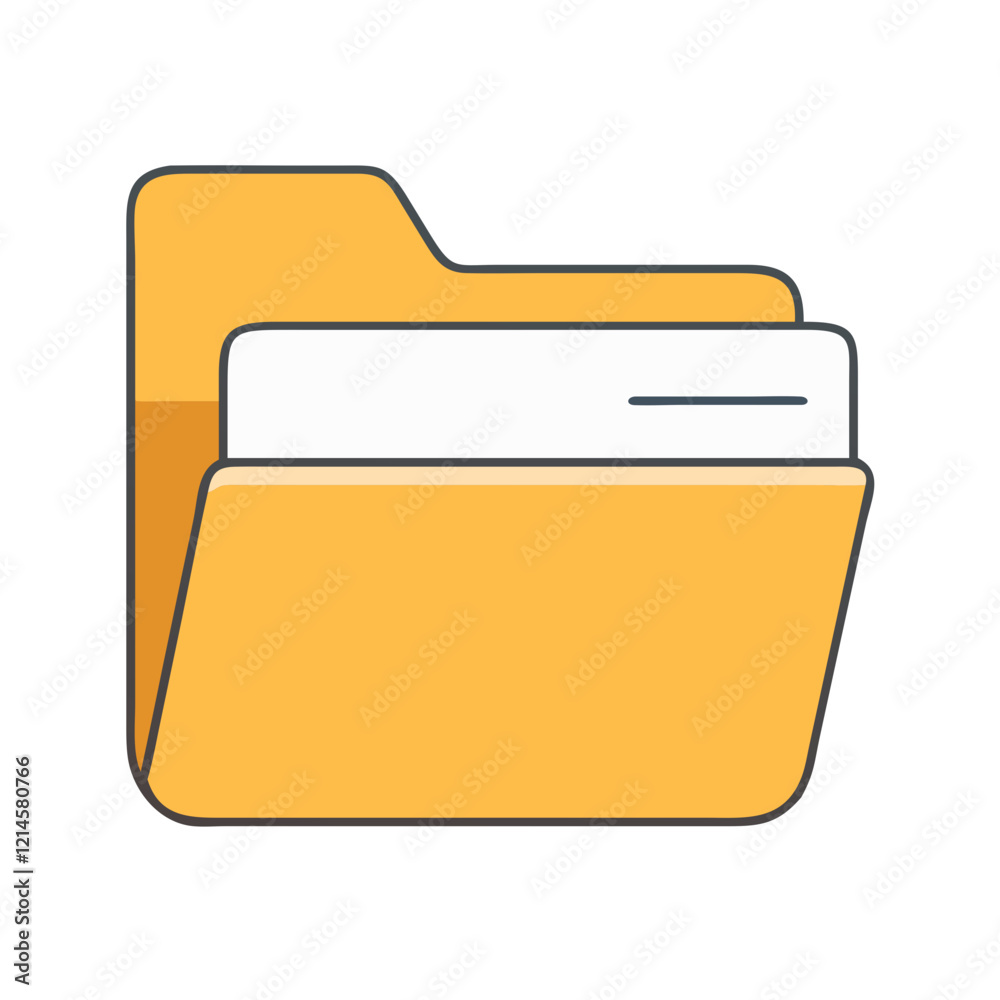 folder icon, folder vector illustration-simple illustration of folder, perfect for folder logos and icons folder icon, folder vector illustration-simple illustration of folder, perfect for folder logos and icons