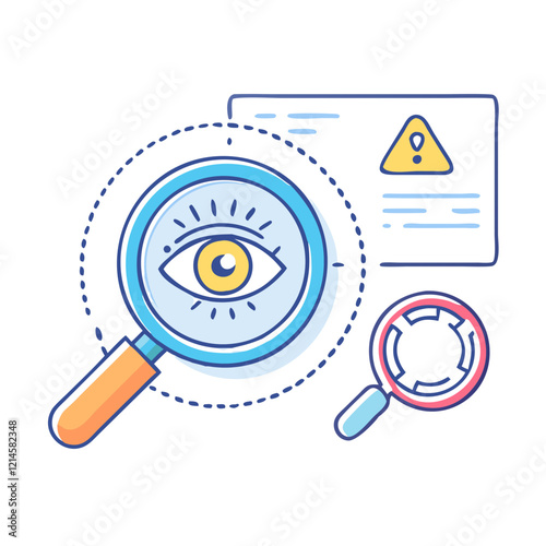 intrusion detection icon, intrusion detection vector illustration-simple illustration of intrusion detection, perfect for intrusion detection logos and icons