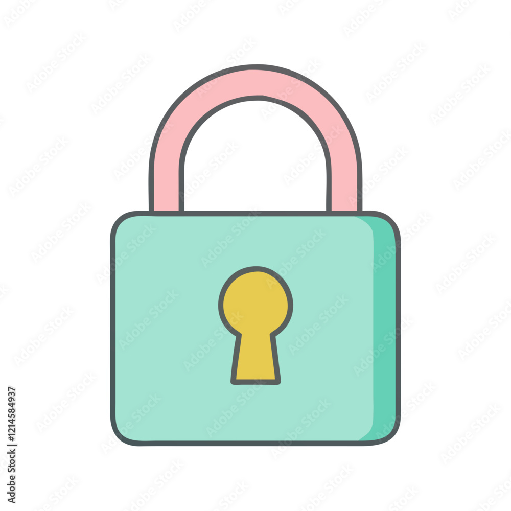 lock icon, lock vector illustration-simple illustration of lock, perfect for lock logos and icons lock icon, lock vector illustration-simple illustration of lock, perfect for lock logos and icons