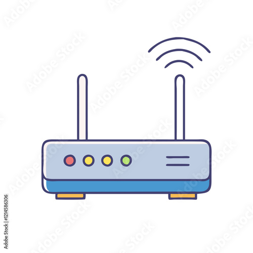 modem icon, modem vector illustration-simple illustration of modem, perfect for modem logos and icons