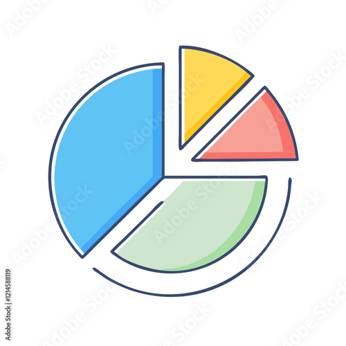 pie chart icon, pie chart vector illustration-simple illustration of pie chart, perfect for pie chart logos and icons Free Download pie chart icon, pie chart vector illustration-simple illustration of pie chart, perfect for pie chart logos and icons - GFXLoad