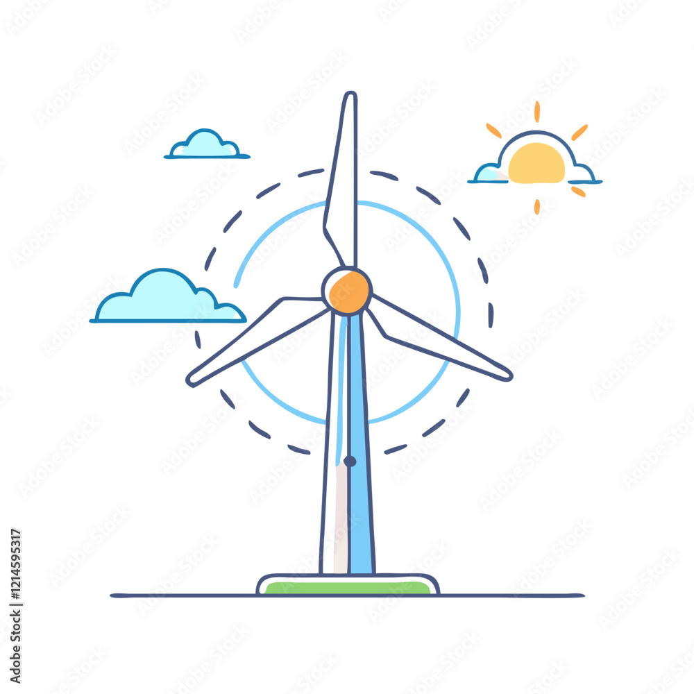 wind turbine icon, wind turbine vector illustration-simple illustration of wind turbine, perfect for wind turbine logos and icons wind turbine icon, wind turbine vector illustration-simple illustration of wind turbine, perfect for wind turbine logos and icons
