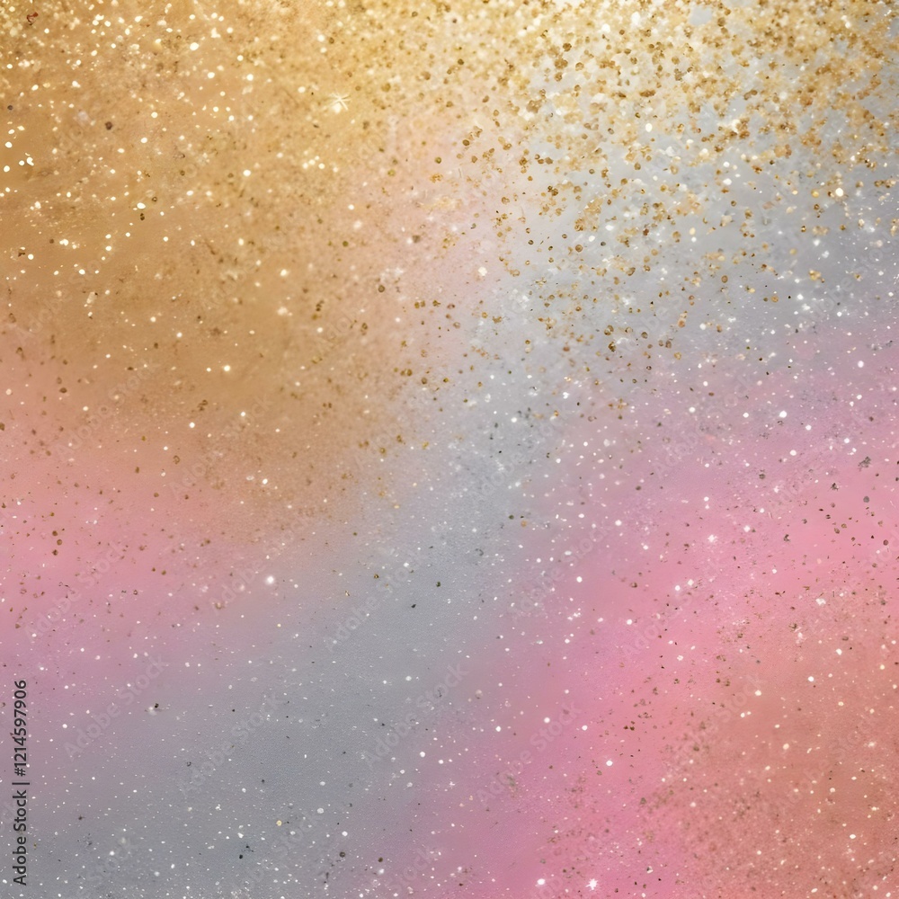 Fototapeta premium Glittery backgrounds in multiple colors gold silver