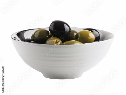 Fresh Green and Black Olives – High-Quality Stock Images for Food and Culinary Projects photo