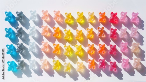 Colorful Gummy Bears – High-Quality Stock Images for Candy and Fun Projects

 photo