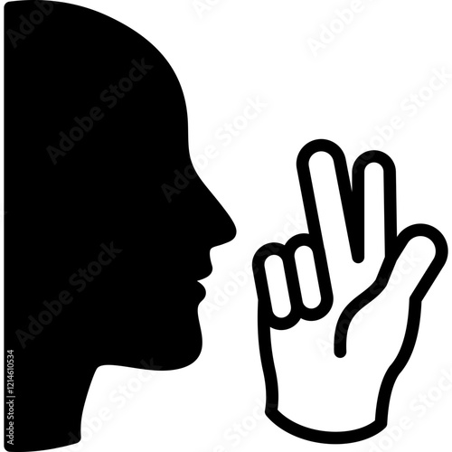 Non Verbal mixed icon