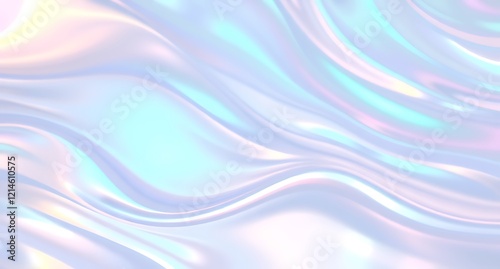 Translucent Holographic Surface with Light Streaks