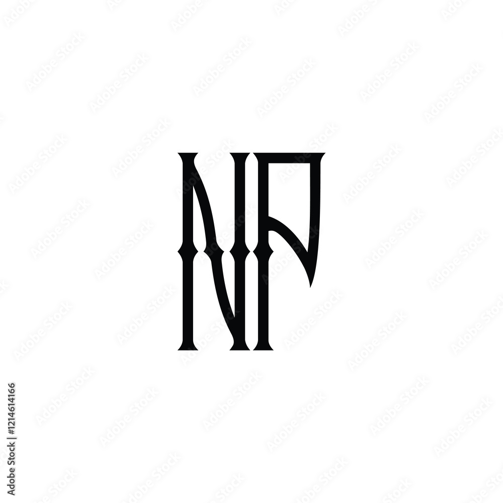 NP monogram logo design letter text name symbol monochrome logotype alphabet character simple logo NP monogram logo design letter text name symbol monochrome logotype alphabet character simple logo
