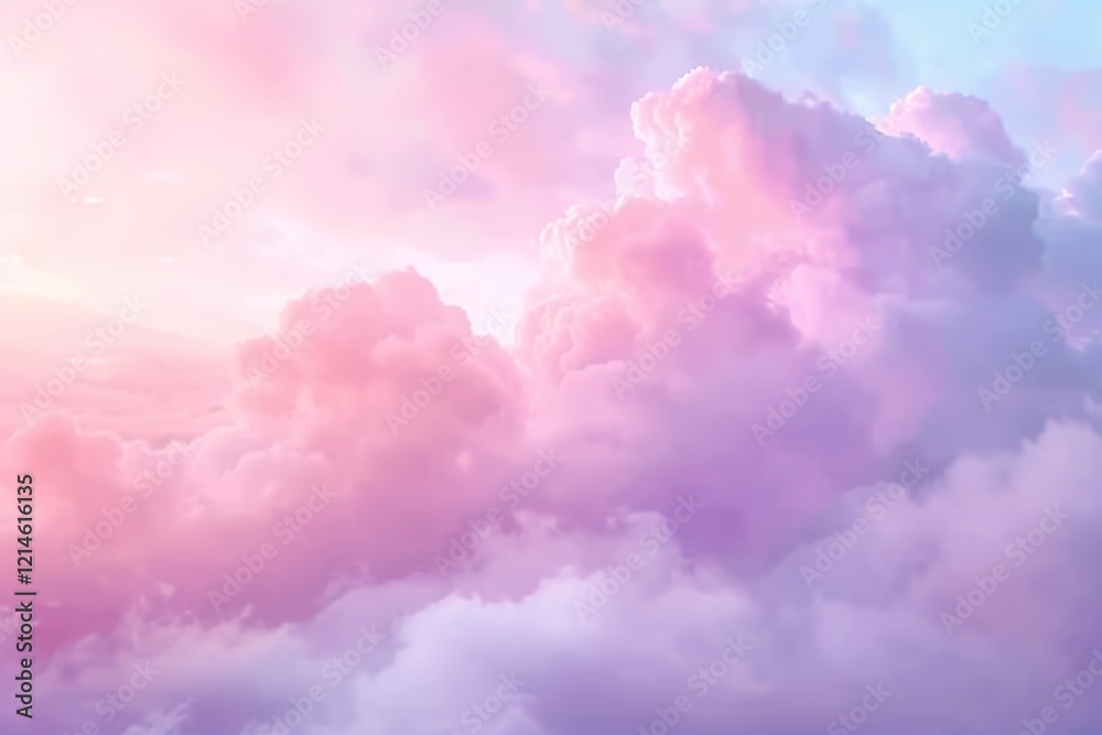 Fantasy pastel sky concept: dreamy colorful clouds on pastel sky. Ultimate aesthetics of light and shadow. Fantasy pastel sky concept: dreamy colorful clouds on pastel sky. Ultimate aesthetics of light and shadow.