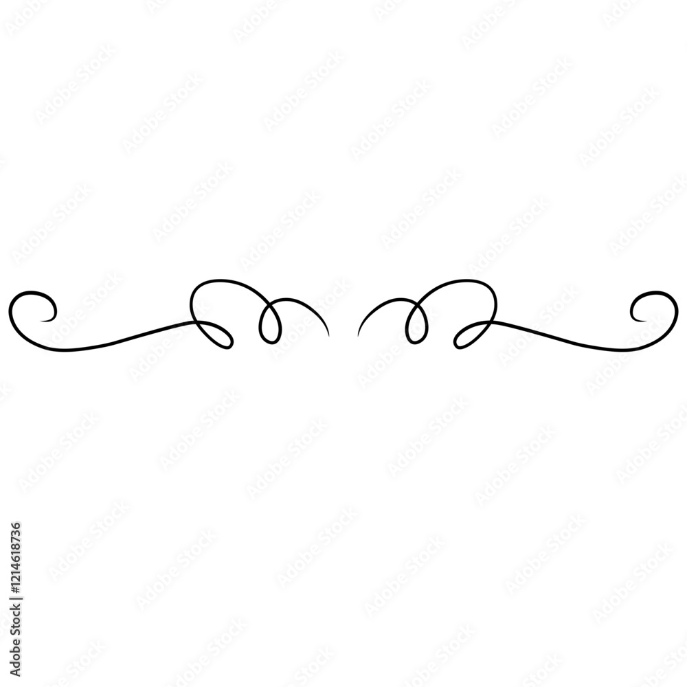 Calligraphic Ornamental Element decorative frame Calligraphic Ornamental Element decorative frame