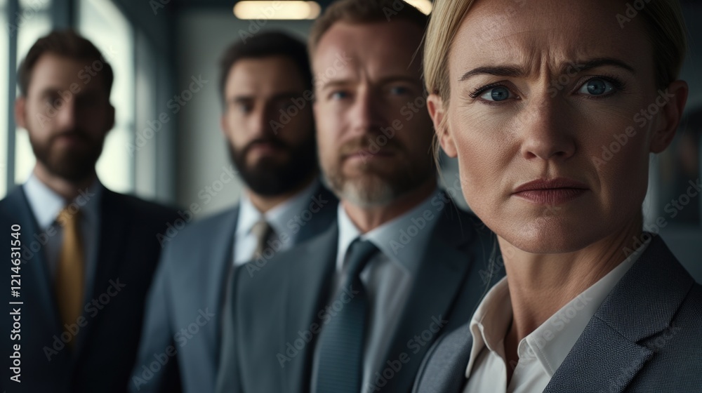 A group of people standing together, possibly friends or colleagues