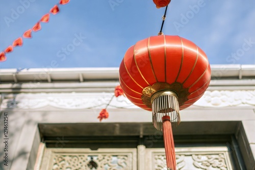 Red Chinese Lantern Hanging