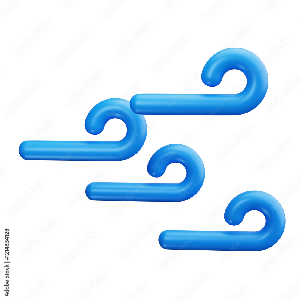 Storm 3d render icons Storm 3d render icons