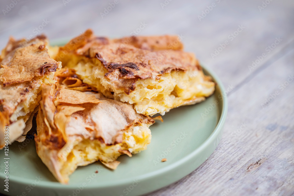 Home made Cheese Phyllo Pastry Pie Home made Cheese Phyllo Pastry Pie