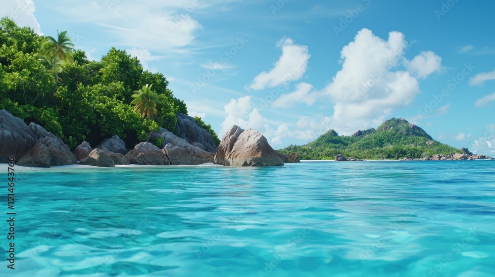 Fototapeta premium Tranquil Tropical Beach