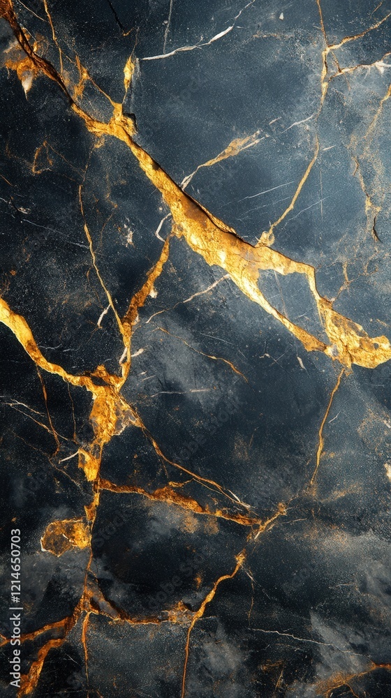 Luxurious black marble texture with gold veins Luxurious black marble texture with gold veins