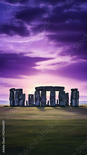 Stonehenge at Twilight photo