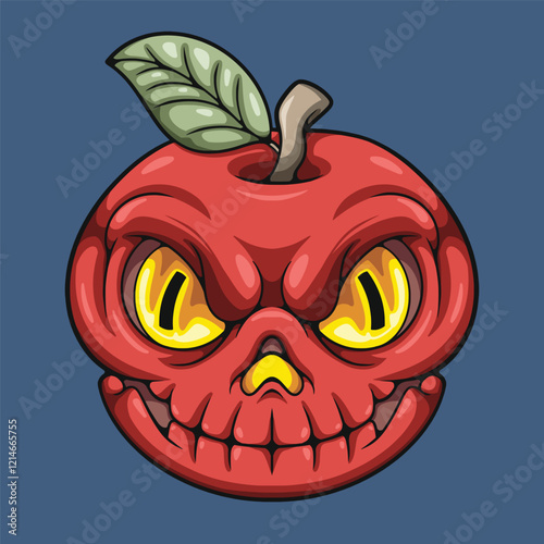Monster Apple illustration