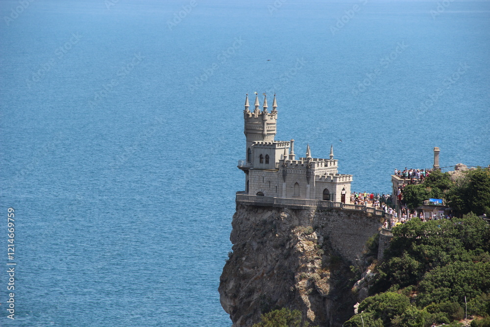 Castle on the rock Castle on the rock