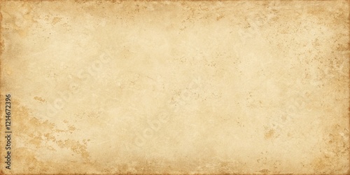 Aged brown paper texture with vintage grunge patterns evokes an antique parchment sheet. photo