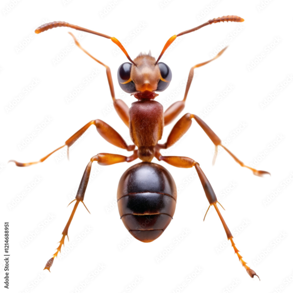 Ant isolated on transparent background Ant isolated on transparent background