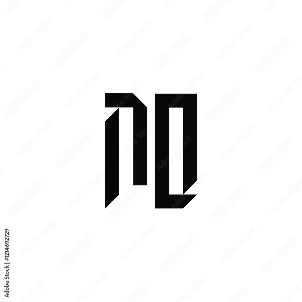 NQ monogram logo design letter text name symbol monochrome logotype alphabet character simple logo