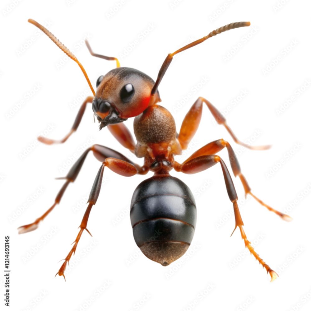Ant isolated on transparent background Ant isolated on transparent background