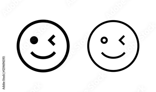 Smile icon logo design. smile emoticon icon. feedback sign and symbol
